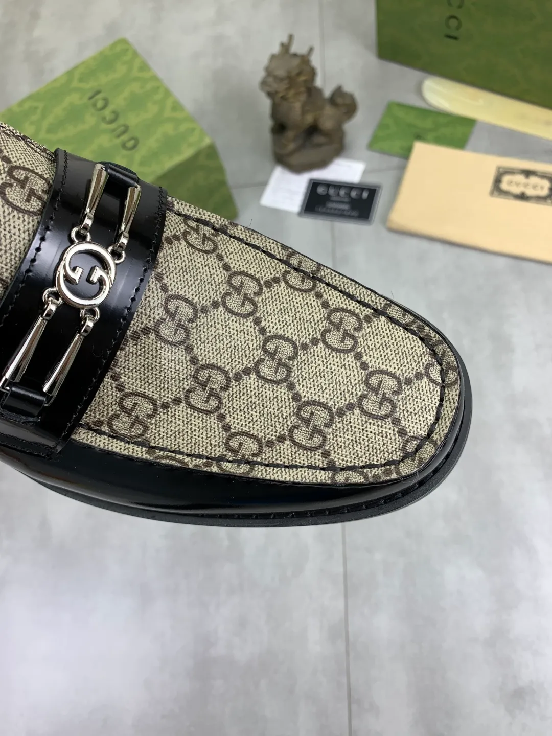 Men's men's shoes 💰P480 [New style] Water-dyed cowhide 💰💎💎💎 [Gucci] GUCCI high-end men's formal business leather shoes, original order 1:1 authentic goods! Original imported high-end open-edge beaded calfskin, original metal buckle, imported first-layer cowhide lining for feet, original outsole, men's shoe size: 38-45, 2️⃣ colors available